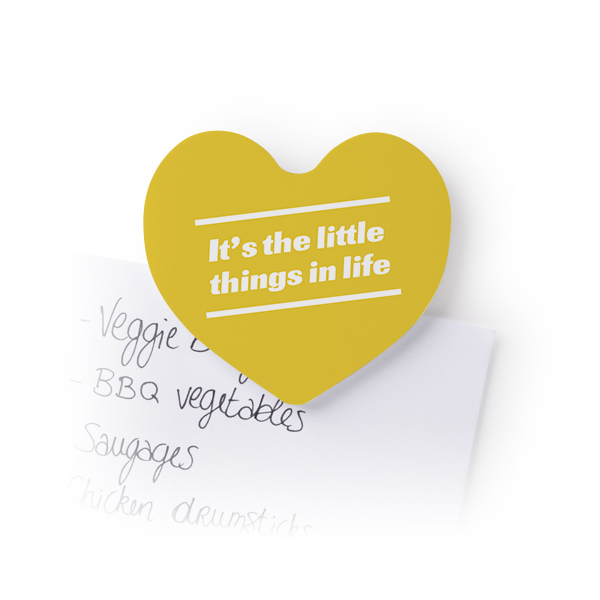 Heart Fridge Magnets - set of 4 Heart Fridge Magnets - set of 4