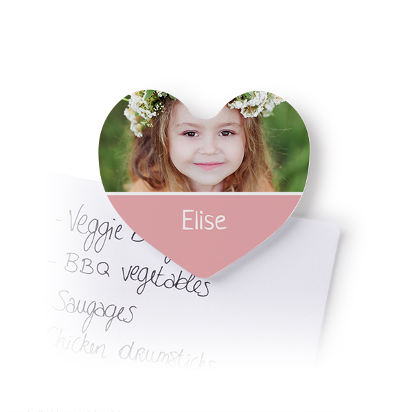 Magnets photo coeur (lot de 4) Magnets photo coeur (lot de 4)