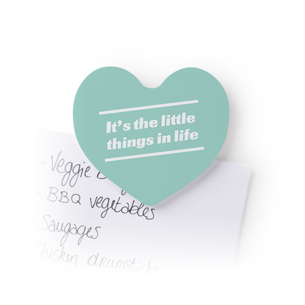 Heart Fridge Magnets - set of 4 Heart Fridge Magnets - set of 4
