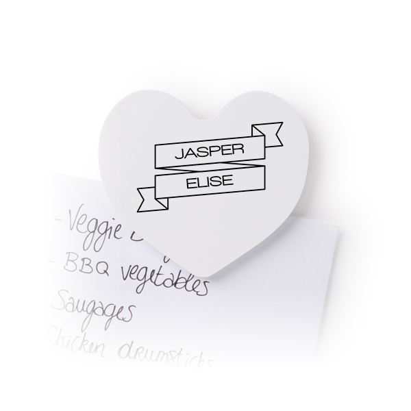 Heart Fridge Magnets - set of 4 Heart Fridge Magnets - set of 4