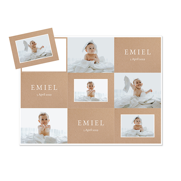 Magnetsheet Rectangle - set of 9