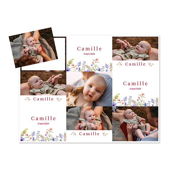 Magnet photo souple Rectangle (lot de 9) Magnet photo souple Rectangle (lot de 9)