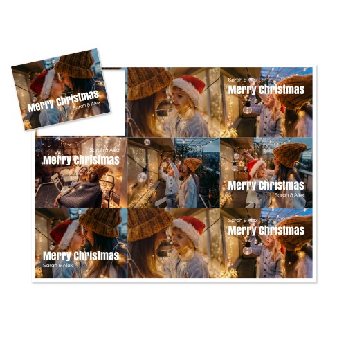 Magnet photo souple Rectangle  (lot de 9)