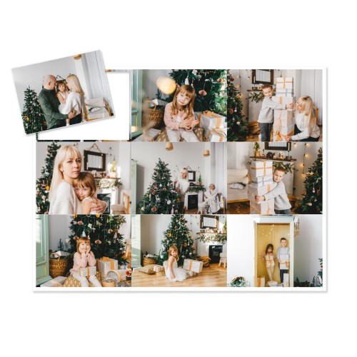 Magnet photo souple Rectangle  (lot de 9)