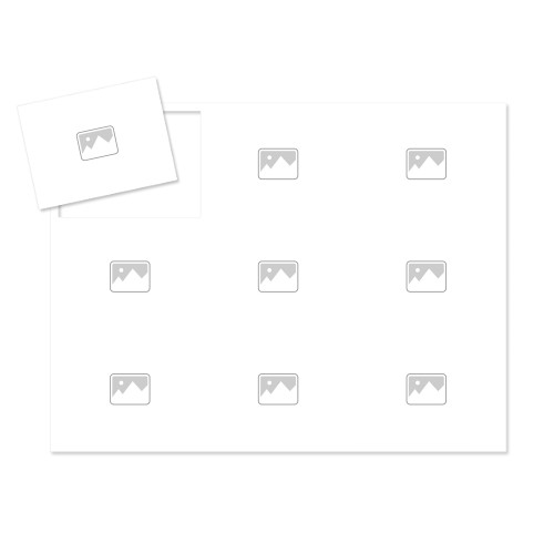 Magnetsheet Rectangle - set of 9