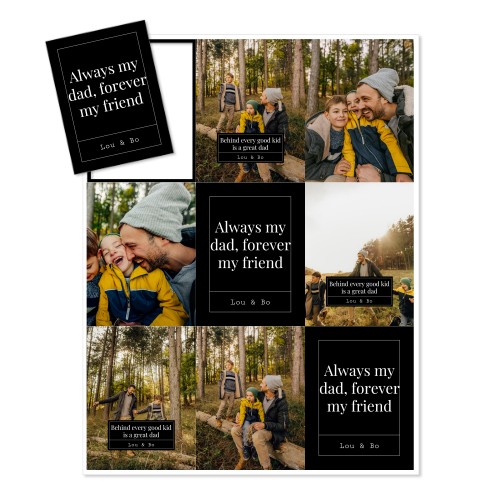 Magnet photo souple Rectangle (lot de 9) Magnet photo souple Rectangle (lot de 9)