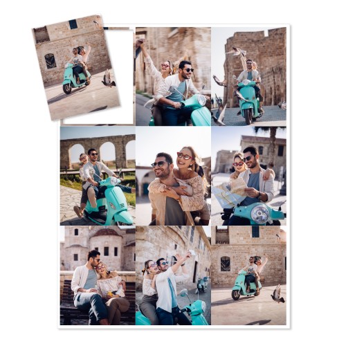 Fotomagneter rektangulär - 9 st