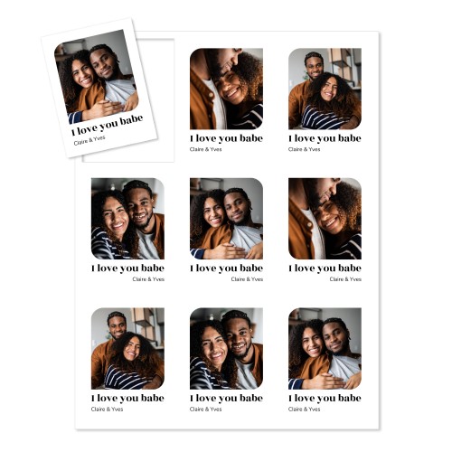 Magnet photo souple Rectangle (lot de 9) Magnet photo souple Rectangle (lot de 9)