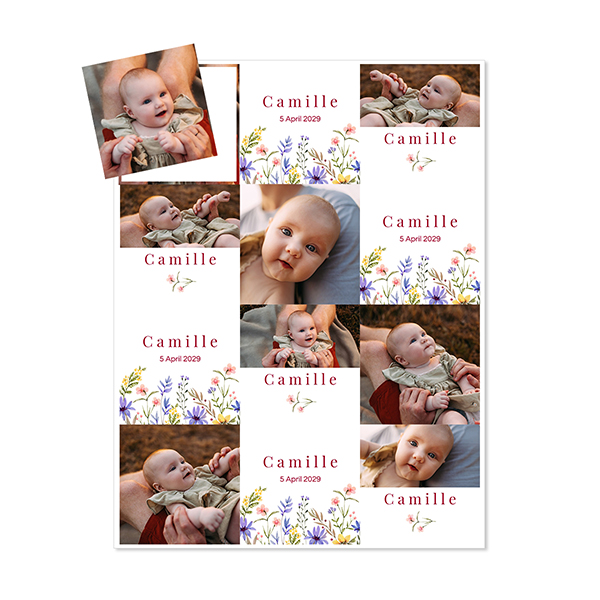 Magnet photo souple Carré (lot de 12) Magnet photo souple Carré (lot de 12)