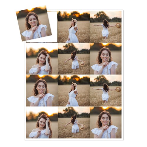 Magnet photo souple Carré (lot de 12) Magnet photo souple Carré (lot de 12)
