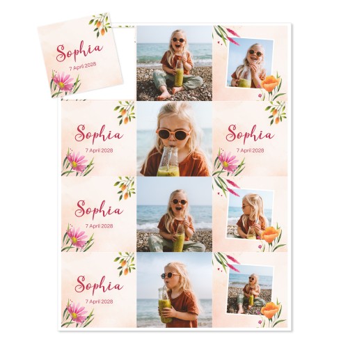 Magnet photo souple Carré (lot de 12)