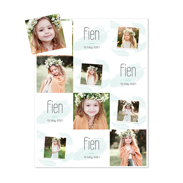 Flexibele fotomagneten Vierkant (set van 12) Flexibele fotomagneten Vierkant (set van 12)