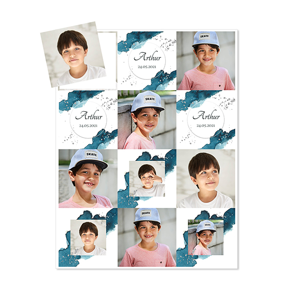 Magnet photo souple Carré (lot de 12) Magnet photo souple Carré (lot de 12)
