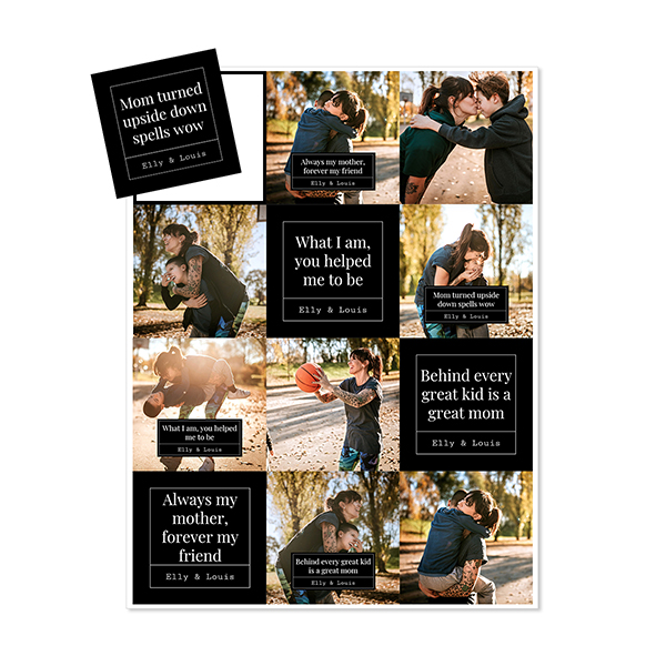 Flexibele fotomagneten Vierkant (set van 12) Flexibele fotomagneten Vierkant (set van 12)