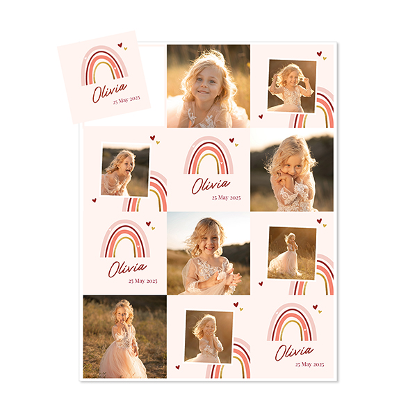 Foto-Magnetsticker Quadratisch - 12 Stk.