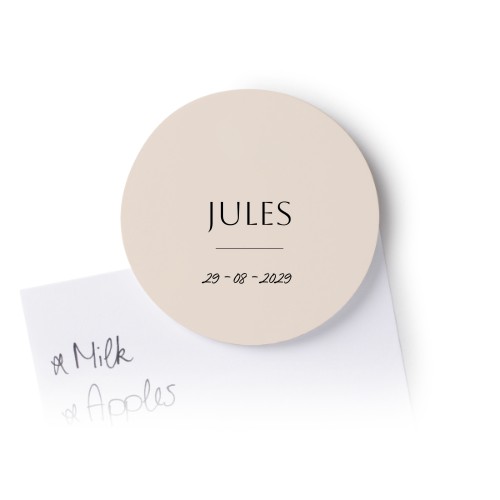 Runde Køleskabsmagnet - 4 stk