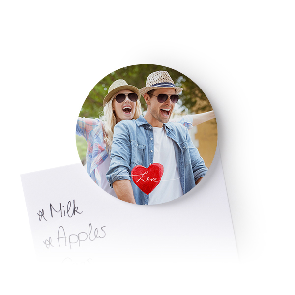 Magnets photo ronds (lot de 4) Magnets photo ronds (lot de 4)