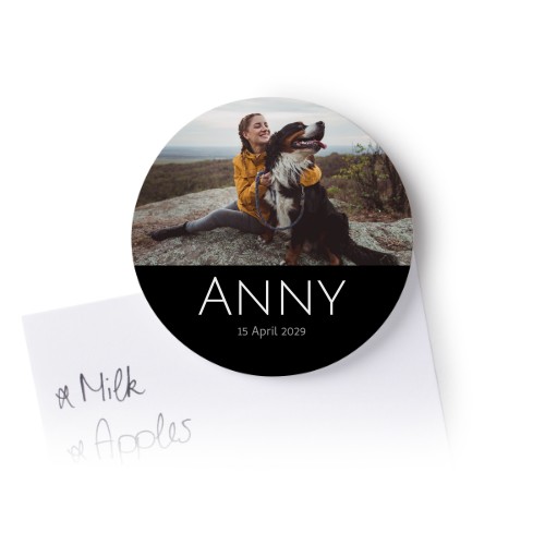 Round Fridge Magnets - set of 4 Round Fridge Magnets - set of 4