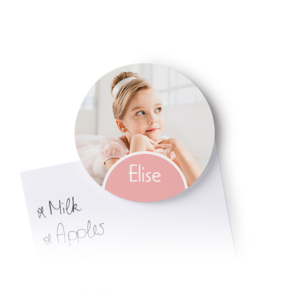 Magnets photo ronds (lot de 4) Magnets photo ronds (lot de 4)
