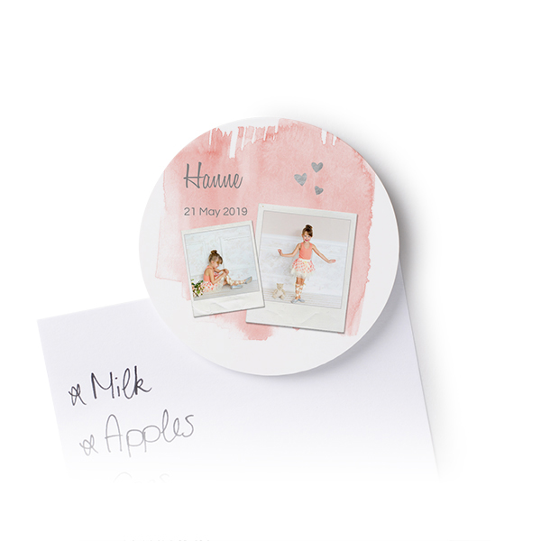 Magnets photo ronds (lot de 4) Magnets photo ronds (lot de 4)