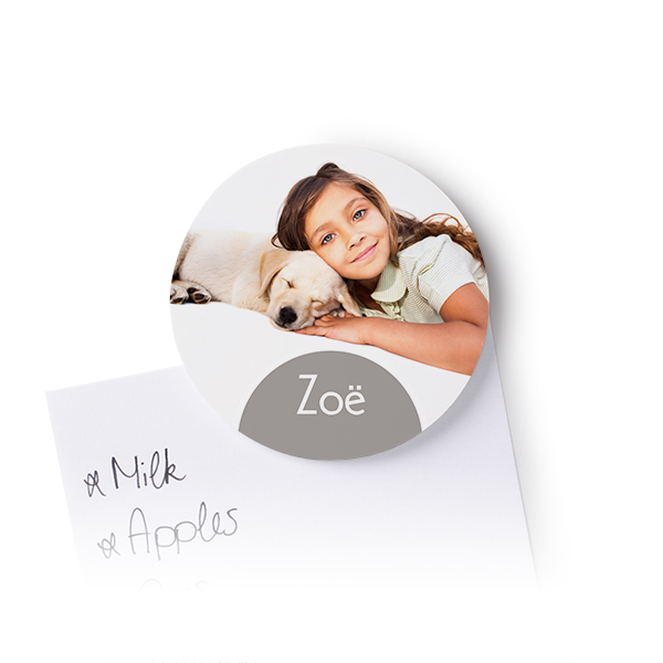 Magnets photo ronds (lot de 4) Magnets photo ronds (lot de 4)