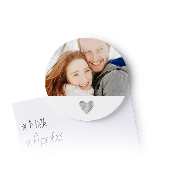 Magnets photo ronds (lot de 4) Magnets photo ronds (lot de 4)