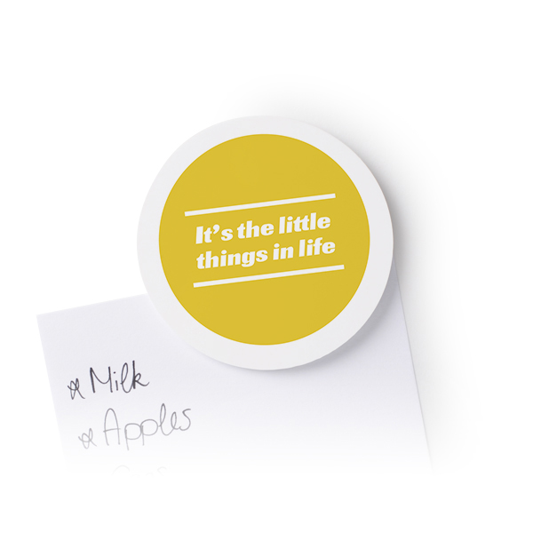 Jääkaappimagneetit pyöreä - 4 kpl Jääkaappimagneetit pyöreä - 4 kpl