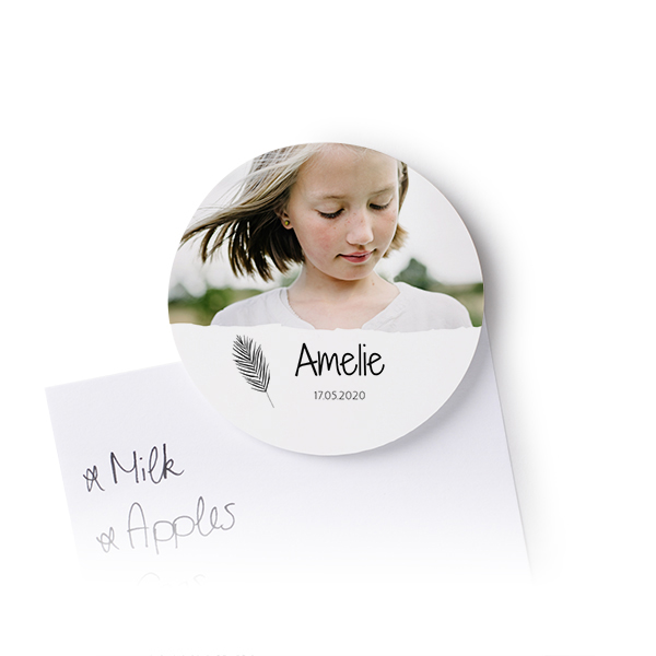 Magnets photo ronds (lot de 4) Magnets photo ronds (lot de 4)