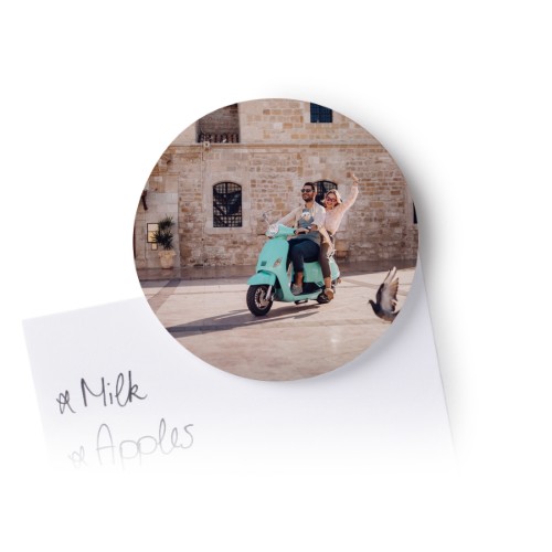 Runda Kylskåpsmagneter - 4 st