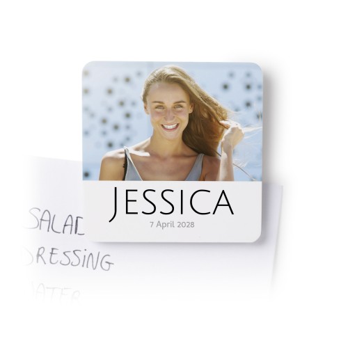 Square Fridge Magnets - set of 4 Square Fridge Magnets - set of 4