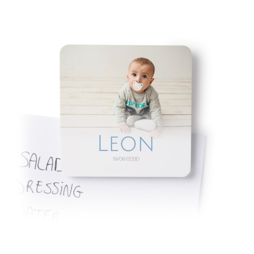 Square Fridge Magnets - set of 4