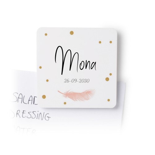 Fjer og gyldne glimt