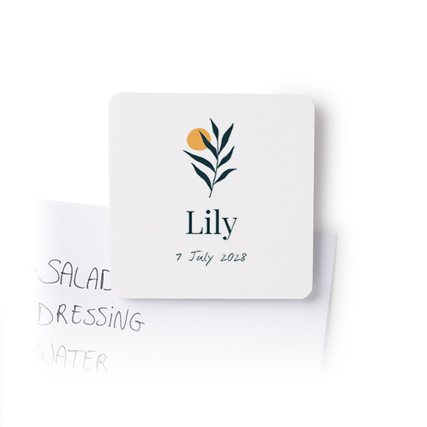 Square Fridge Magnets - set of 4 Square Fridge Magnets - set of 4