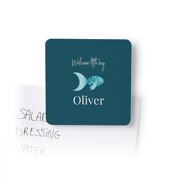 Square Fridge Magnets - set of 4 Square Fridge Magnets - set of 4