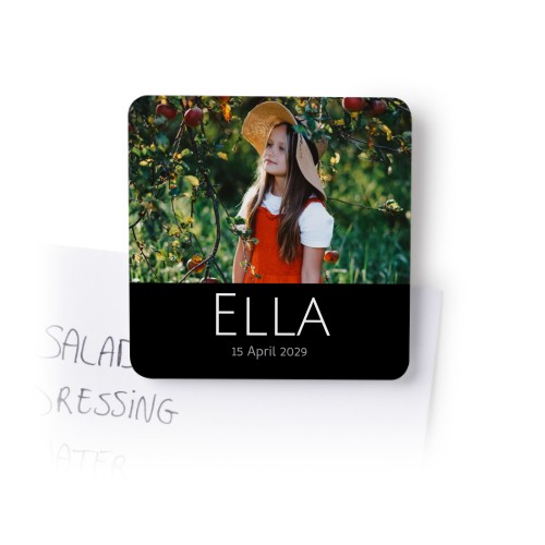 Kjøleskapsmagneter firkantet - 4 stk Kjøleskapsmagneter firkantet - 4 stk