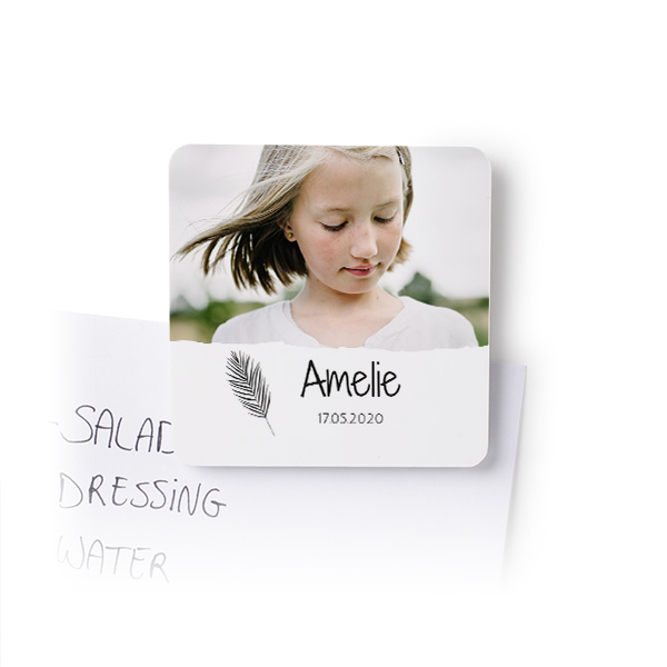 Square Fridge Magnets - set of 4 Square Fridge Magnets - set of 4