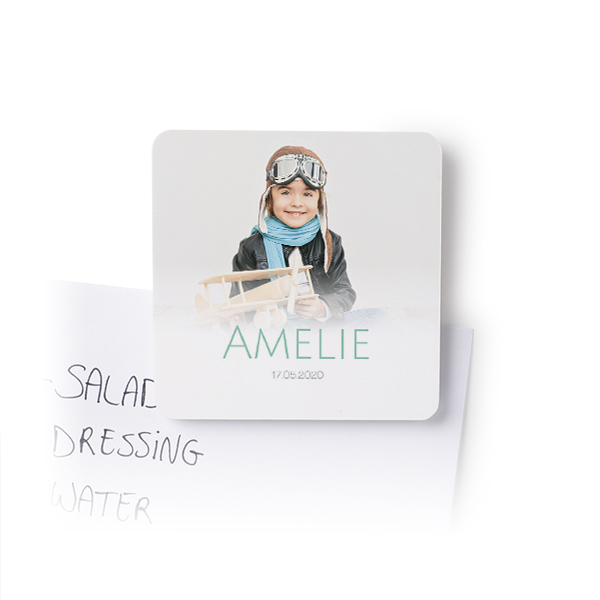 Magnets photo carrés (lot de 4) Magnets photo carrés (lot de 4)