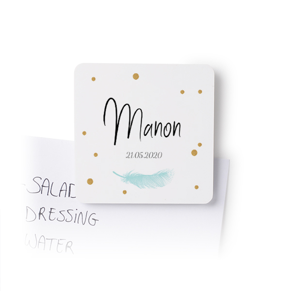 Square Fridge Magnets - set of 4 Square Fridge Magnets - set of 4