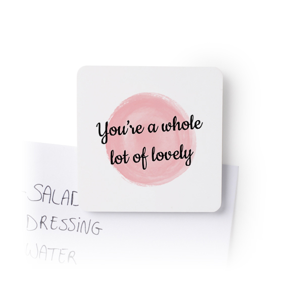 Square Fridge Magnets - set of 4