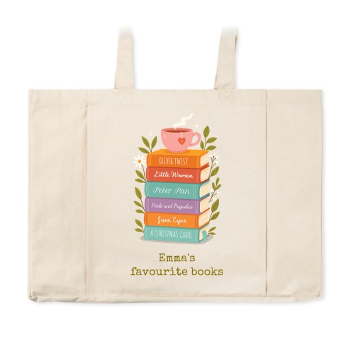 Lovely Book Stack - Text Only