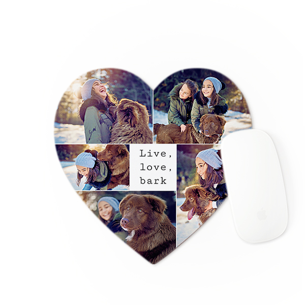 Tapis de souris Coeur