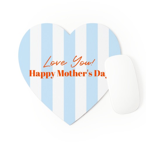 Mousepad in Herzform mit eigenem Foto Mousepad in Herzform mit eigenem Foto