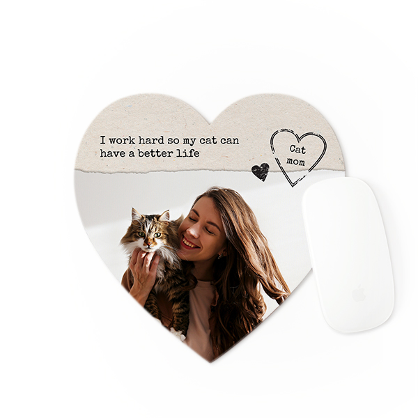 Mouse Pad Heart