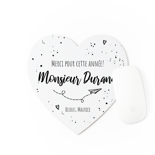 Tapis de souris Coeur