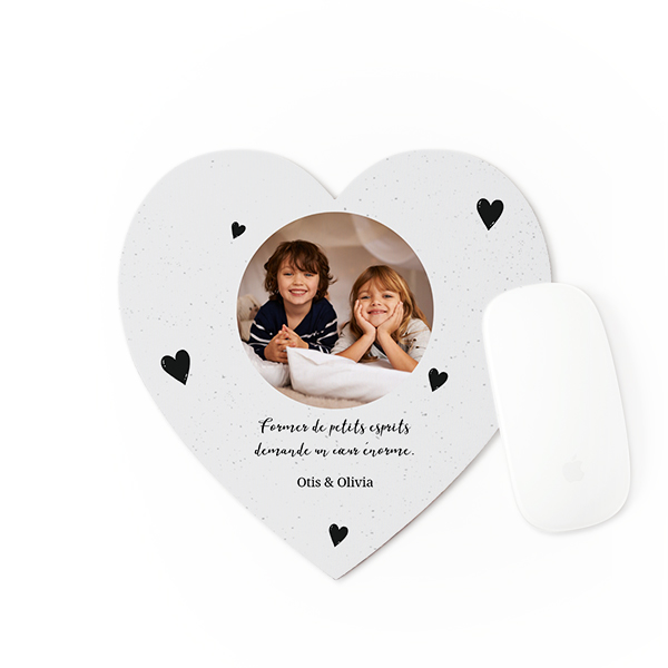 Tapis de souris Coeur