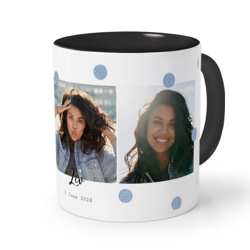 Mugg med fÀrg Svart Mugg med fÀrg Svart