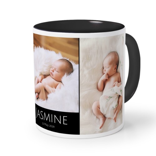 Coloured Mug Black