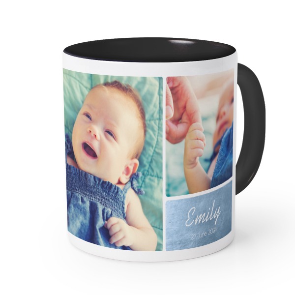 Coloured Mug Black