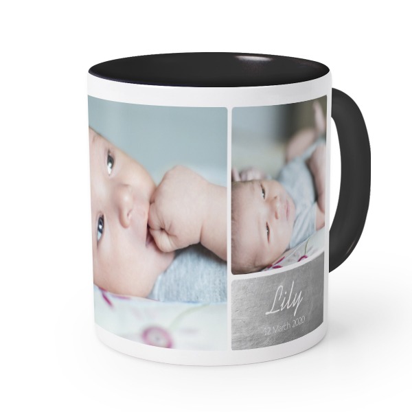 Coloured Mug Black