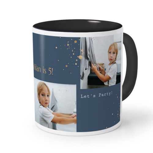 Coloured Mug Black Coloured Mug Black